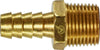 32026LF | 3/8 X 3/4 (BARB X MIP ADAPTER), Lead Free, Lead Free Hose Barbs, LF Male Adapter | Midland Metal Mfg.