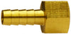 32063 | 3/8 X 1/2 (HOSE BARB X FIP ADPT), Brass Fittings, Hose Barb, Rigid Female Adapter | Midland Metal Mfg.