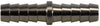 32095SS | 3/8 316SS BARB SPLICER, Brass Fittings, Stainless Steel Hose Barbs, 316 Stainless Steel Splicer | Midland Metal Mfg.