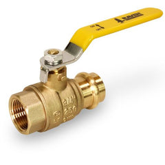 Everflow 320T034-NL 3/4" PRESS X FIP Brass Ball Valve Lead Free  | Midwest Supply Us