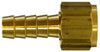 32120 | 1/4 X 1/8 (HB X FEM GASKET SWVL), Brass Fittings, Hose Barb, Swivel Female Adapter with Gasket | Midland Metal Mfg.