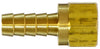 32327 | 5/16 X 3/8 (HB X FEM FLARE SWIVL), Brass Fittings, Hose Barb, Female 45 Deg Flare Swivel | Midland Metal Mfg.