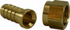 32394 | 5/8 x 5/8 DUAL SEAT FL SWIVEL, Brass Fittings, Hose Barb, Dual 45 Deg/37 Deg Flare Swivel | Midland Metal Mfg.
