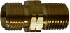 32440 | 9/16-18 LH WELD CONNECTOR, Brass Fittings, Hose Barb, Left Hand 9/16 18 #122LWA Welding Hose Connector | Midland Metal Mfg.
