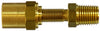 32728 | 1/4X9/16 (ID X OD REUSABLE HOSE CP), Brass Fittings, Hose Barb, 1/4 Male Thread ID x OD | Midland Metal Mfg.
