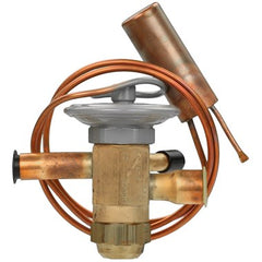 York S1-02208932700 Thermal Expansion Valve Straight External 53 PSI 3/8 x 1/2 Inch Female R22  | Midwest Supply Us
