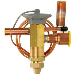 York S1-02208998000 Thermal Expansion Valve Straight External 1/2 x 7/8 Inch 50PSI  | Midwest Supply Us