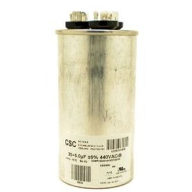 York S1-02425859700 Capacitor Run Dual 35/5 Mfd 440 Volt