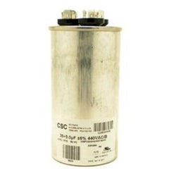 York S1-02425859700 Capacitor Run Dual 35/5 MFD 440 Volt Round 12283  | Midwest Supply Us