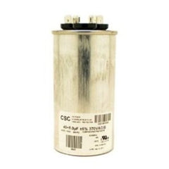 York S1-02425893700 Run Capacitor 120 Dual 40/5 Microfarads 370 Volt  | Midwest Supply Us