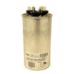 York S1-02425895700 Capacitor Run Dual 45/5 MFD 370 Volt Round 12174  | Midwest Supply Us