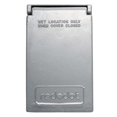 York S1-02532675000 Switch Cover Plastic for GFCI Receptacle Box  | Midwest Supply Us