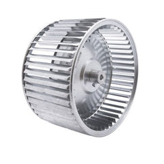 York S1-02624050700 Blower Wheel Double Inlet Single Hub Convex Center Plate 10 x 6 Inch Counterclockwise 1/2 Inch Steel 48 Blades  | Midwest Supply Us