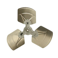 York S1-02633998000 Fan Propeller Replacement 22 Inch Clockwise 28 Degrees 3 Blades 1/2 Inch  | Midwest Supply Us