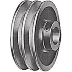 York S1-02808256700 Sheave 2AK94 Fixed Pitch 2 Groove 1-3/16 Inch 9-1/4 Inch Outside Diameter Cast Iron  | Midwest Supply Us