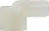 33469W | 3/8 BARB X 3/8 FIP NYLON ELL | Midland Metal Mfg.