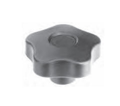 Jergens 34124 KNOB, LOBE, M12 WITH TAPPED  | Midwest Supply Us