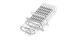 Lennox 33M08 Lennox LB-101202A, Heat Exchanger Assembly, Aluminized, For LGB036 Series  | Midwest Supply Us