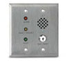 S1-MS-RH/KA/P/A/T | Remote Alarm Horn with 3 LED Key Reset 4-1/2 x 4-1/2 Inch Brushed Stainless Steel | York