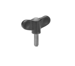 Jergens 34456 WINGNUT W/STUD 5/16-18 X 1 1/2  | Midwest Supply Us