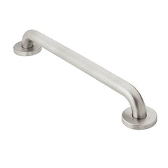 CSI Donner R8718P Grab Bar Home Care 18 Inch Peened Stainless Steel ADA Concealed Screw 304 Stainless Steel  | Midwest Supply Us