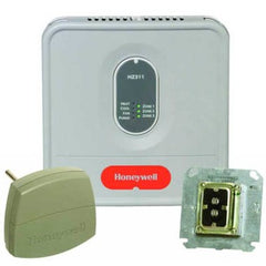 HONEYWELL HOME HZ311K/U Zoning Kit Truezone with Dats Transformer and HZ311 Panel 3 Zone 1 Heat/1 Cool 24 Volt  | Midwest Supply Us
