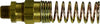 38345 | 1/2 X 3/8 (ID X MIP ADAPT W/SPRNG), Brass Fittings, D.O.T. Air Brake Hoses/Ends, Male Adapter With Spring | Midland Metal Mfg.
