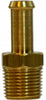 38808 | 5/16 X 1/4 MALE FUEL HOSE, Brass Fittings, Hose Barb, Beaded Barb Male Connector | Midland Metal Mfg.