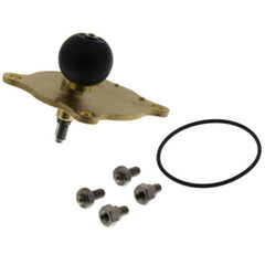 Resideo 40003918-007 POWERHEAD ADAPTER KIT FOR V4044 AND V8044 3-WAY DIVERTING VALVES FOR WATER APPLICATION. INCLUDES 4 SCREWS, BALL AND SHAFT ASSEMBLY, O-RING AND BRASS ADAPTER PLATE.  | Midwest Supply Us