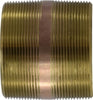 40261 | 6 X 6 LEAD-FREE RED BRASS NIPPLE, Nipples and Fittings, Brass Nipples, 6 INCH