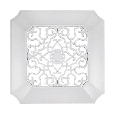 Panasonic FV-GL3TDB Grille Steel 14-1/2 x 14-1/2 Inch White Brocade FV-GL3TDB  | Midwest Supply Us
