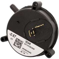 York S1-02435760000 Pressure Switch Air 0.67 Inch Water Column On Fall Single Pole Normally Open  | Midwest Supply Us