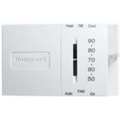 HONEYWELL HOME T8034N1007/U Thermostat T8034N Non-Programmable 1 Heat/1 Cool Premier White 45-95 Degrees Fahrenheit  | Midwest Supply Us