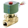 8220G407 | Solenoid Valve 8220 2-Way Brass 3/4 Inch NPT Normally Closed 120 Volt Alternating Current PTFE | ASCO