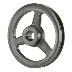 York S1-02815208000 Sheave AK64 Fixed 1 Groove 1 Inch 6-1/4 Inch Outside Diameter Cast Iron  | Midwest Supply Us