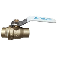 Apollo Products 94ALF20301A 94ALF-200 Series 1/2" Lead Free Two-Piece Solder End Full Port Brass Ball Valve  | Midwest Supply Us