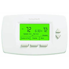 HONEYWELL HOME TB7100A1000/U Thermostat MultiPro TB7100A Programmable Multispeed & Multipurpose 24 Voltage Alternating Current 1 Heat/1 Cool 7 Day Premier White 40-90 Degrees Fahrenheit  | Midwest Supply Us