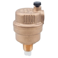 Watts FV-4M11/8 Air Vent FV-4 Automatic Valve 1/8 Inch Brass Male Threaded 0590715 150 Pounds per Square Inch  | Midwest Supply Us