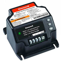 RESIDEO R7284B1024/U Control Oil Primary Electronic 15 Second Lockout with Status Indicator Junction Box on Main Burner  | Midwest Supply Us