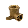 12CFDE90 | Elbow 90 Degree Drop Ear Import 1/2 Inch Brass Copper x Female | Matco-Norca