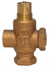 Siemens Building Technology 599-02066 MT Series 3-Way Valve 1/2", 1.0 Cv, Linear, Brass Trim, FxF, ANSI 250  | Midwest Supply Us