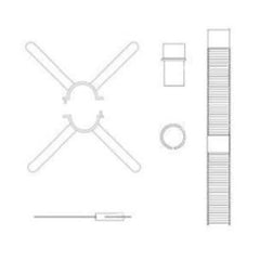 Buderus 87094036 Pipe GB125BE 87094036 for GA-K Offset Chimney Venting  | Midwest Supply Us