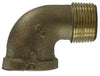 44171LF | 4 BRASS STREET ELBOW 90 LF, Nipples and Fittings, Lead Free Bronze Fittings, Lead Free Street Elbow | Midland Metal Mfg.