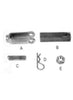 331-653 | AP331 CLEVIS FOR #3,4,6 | Siemens Building Technology