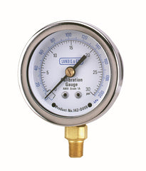 Siemens Building Technology 142-0311 Pressure Gauge, Pneumatic, 1/8-in Male-back Connection, Dual 0-200 kPa scale  | Midwest Supply Us