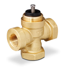 Siemens Building Technology 599-00232 599 Series Zone Valve, 3/4", 3W, 4.1Cv, linear, ANSI 125, 1/10" stroke, NPT  | Midwest Supply Us