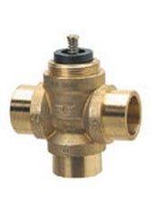Siemens Building Technology 599-00531 1/2"Swt 3-Way 2.5cv Zone Valve  | Midwest Supply Us