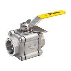 Sharpe Valves 8466RTSW-112 Ball Valve 84 Stainless Steel Body 1-1/2 Inch Socket Weld RTFE Seat Standard Port  | Midwest Supply Us