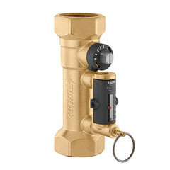 Hydronic Caleffi 132662A Balance Valve Quick Setter 132 with Flowmeter 3.0-10.0 Gallons per Minute 1 Inch FNPT Brass 150 Pounds per Square Inch 14-230 Degrees Fahrenheit  | Midwest Supply Us