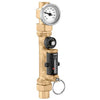 132552A | Balance Valve Quick Setter 132 with Flowmeter 2.0-7.0 Gallons per Minute 3/4 Inch FNPT Brass 150 Pounds per Square Inch 14-230 Degrees Fahrenheit | Hydronic Caleffi